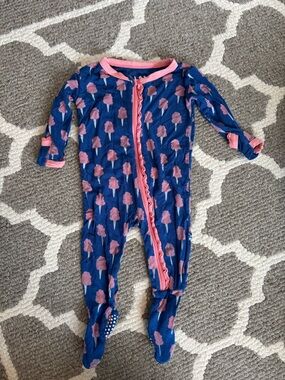 Kickee Pants Baby Girl Bamboo Onesie size 3-6 months